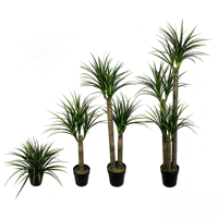 Arbre artificiel Dracaena sans entretien, sans arrosage, sans élagage, plante artificielle Dracaena pour la décoration d'hôtel, de bureau, de maison, hauteur personnalisée
