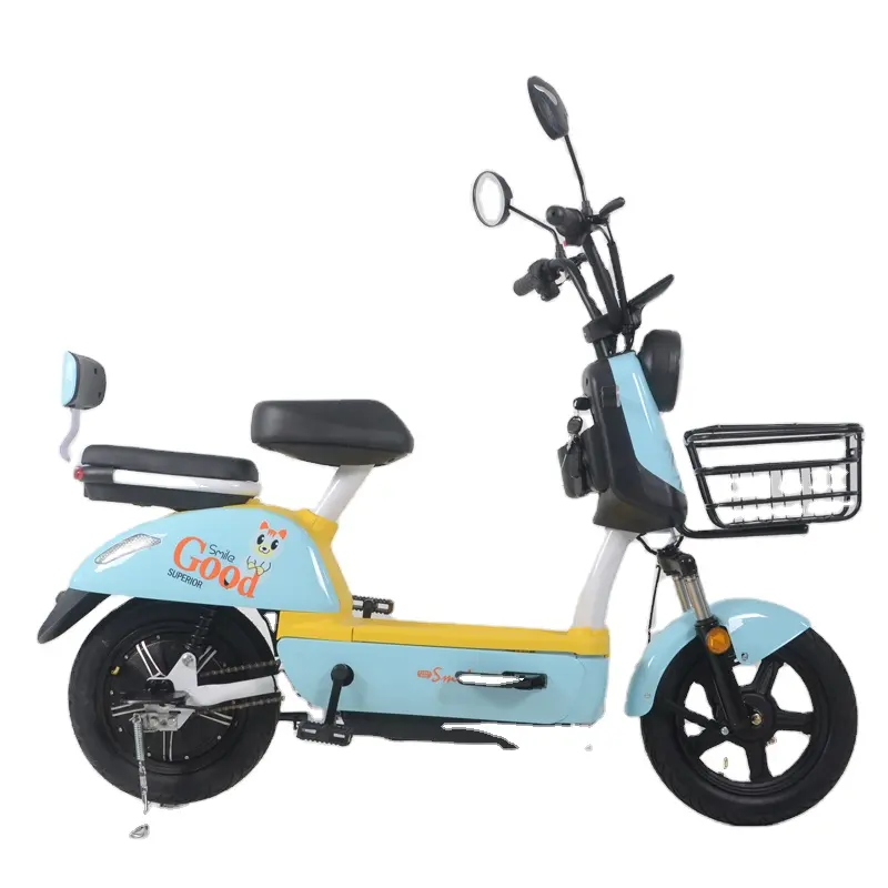 จีนผู้ผลิตชาร์จแฟชั่น Moped เหล็กคาร์บอนจักรยานไฟฟ้าจักรยานไฟฟ้า