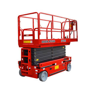 Robust Electric Hydraulic <b>Scissor</b> <b>Lift</b> Reinforced Steel Construction 10m Working Height 2270x1120mm Platform Long Service Life - Product Image 2