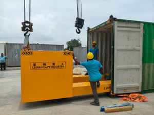 Nuevo Carro de Transferencia <span class=keywords><strong>AGV</strong></span> Motorizado con Bobina Lei Na, Riel Plano Eléctrico, Capacidad de Carga de 1-500 <span class=keywords><strong>T</strong></span>, Certificado CE/ISO9001 para Fabricación - Product Image 2