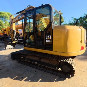Proyectos de Construcción de Pequeña Escala de Alta Calidad y Bajo Consumo de Mano de Obra que Utilizan una Excavadora de Orugas Usada Caterpillar 308E2 de 8 Toneladas - Product Image 1