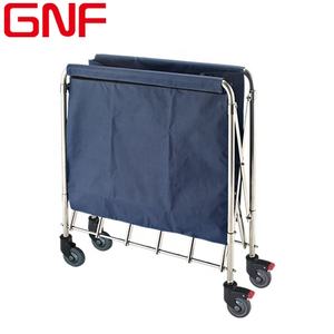 Gnf Zware Opvouwbare Wasserij Sorter Winkelwagen Linnen <span class=keywords><strong>Trolley</strong></span> Winkelwagen Commerciële Vouwen Wasserij Winkelwagen - Product Image 1