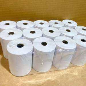 Échantillon Gratuit Rouleau de Papier Thermique 80x80mm pour Caisse Enregistreuse 48g 55g 65g Étiquettes d'Emballage de Haute Qualité - Product Image 4