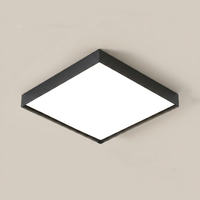 Plafonnier carré à montage en surface, lampe suspendue, lustre, panneau lumineux à LED SMD avec contrôle intelligent Tuya Zigbee