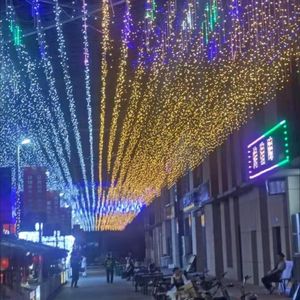 Trắng Ấm <span class=keywords><strong>LED</strong></span> Thác Dây Ánh Sáng Trong Nhà/Ngoài Trời Không Thấm Nước IP44 Đánh giá <span class=keywords><strong>Patio</strong></span> Wedding Giáng Sinh Trang Trí Năng Lượng Mặt Trời Powered - Product Image 4