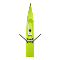 Single Scull Rowing Sculling Barcos de remos asequibles Barcos de remos recreativos de aguas abiertas para ejercicio y fitness