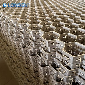 Grille hexagonale expansée en acier inoxydable pour four industriel, modèle 0325, origine Anping, en stock - Product Image 4