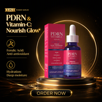 Sérum PDRN Marque Blanche, Sérum PDRN Peptide Rose 12 OEM ODM avec ADN de Saumon & Vitamine C pour Réparation Cutanée, Hydratation et Apaisement
