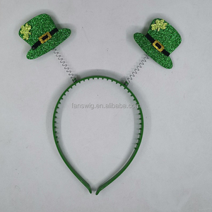 Fasce per Capelli Festive Scintillanti per il Giorno di San Patrizio, con Trifogli Paillettati, Vendita all'Ingrosso a Prezzi Convenienti - Product Image 6