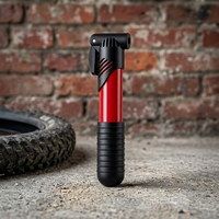 Pompe à vélo manuelle, mini-pompe à air avec corps métallique pour atelier de vélo, gonfleur de pneus, vente en gros