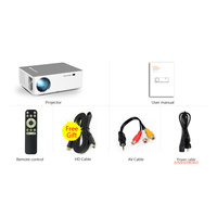 Proyektor LED LCD BYINTEK K20 Basic 4K Laris Manis, Full HD 1080P MINI untuk Pendidikan Cerdas (Versi Android Lebih dari 40usd)