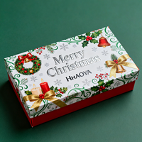 Boîte coulissante rigide personnalisée avec étui extérieur pour un branding de luxe et un emballage de Noël pour boutiques