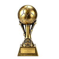 Fabricant Vérifié – Trophée de Football Personnalisé en Résine – Coupe de Football Dorée – Plus de 15 Ans d'Expérience OEM/ODM – Vente en Gros Directe Usine