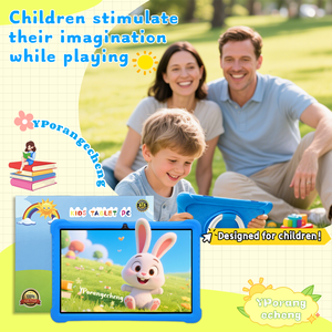 Món quà tốt nhất cho trẻ em màu đen Thứ Sáu <span class=keywords><strong>10.1</strong></span>-inch <span class=keywords><strong>Android</strong></span> 12 Tablet PC 1280x800 Độ phân giải 4000mAh pin Octa lõi MTK Wi-Fi - Product Image 3