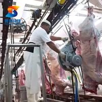 Machine d'abattage automatique moderne halal pour moutons et bovins