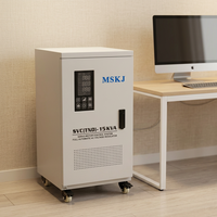 Stabilisateur de tension automatique monophasé MSKJ SVC-1P-50KVA, commande par servomoteur, régulation par balais de charbon, enroulement en cuivre pur