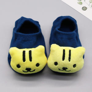 Chaussettes anti-dérapantes pour nouveau-né, dessin animé, garçons et filles, chaussettes de bateau pour bébé, chaussettes mignonnes pour enfants - Product Image 3