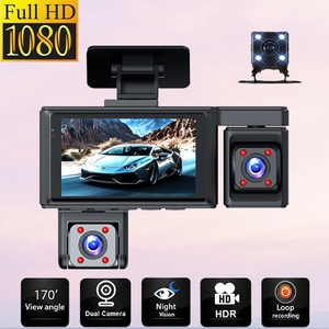 Cámara para Auto Lancol Delantera y Trasera, Monitoreo de Estacionamiento 24/7 sin Conexión a la Nube, Multilingüe, con Grabación en Bucle, Bloqueo de Emergencia, DVR - Product Image 4