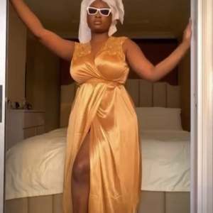 Sfy-y5097 Camisón de Verano para Mujer, Talla Grande, Cintura Elástica, Sin Mangas, con Encaje, Diseño Largo y Brillante con Abertura, Estilo Africano - Product Image 6