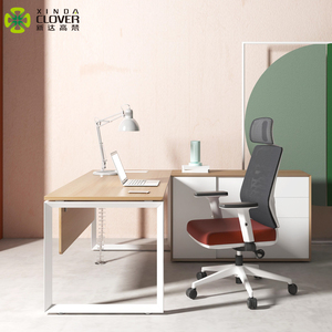<span class=keywords><strong>Muebles</strong></span> de Oficina, Escritorio Ejecutivo, Estructura Metálica Moderna y Superficie de Madera, Garantía de 5 Años - Product Image 2