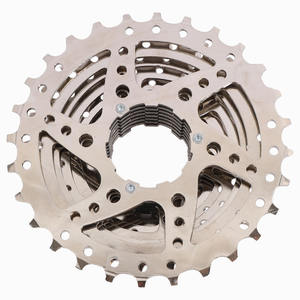 <span class=keywords><strong>Cassette</strong></span> roue libre Redland 9 <span class=keywords><strong>vitesses</strong></span> en acier 11-28T finition nickel pour VTT et vélos de <span class=keywords><strong>route</strong></span> - Product Image 3