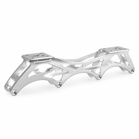 Service de prototypage rapide haute précision, fraisage CNC 5 axes, support structurel creux léger en alliage d'aluminium