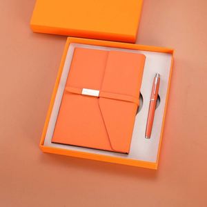 Wholesale Promotional Luxury Notebook Pen Gift Set Custom Notebook and Pen Set A5 PU Leather Cover <b>Journal</b> Gift Set With Box - Product Image 1