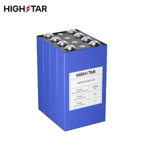 HIGHSTAR Produk Laris Kinerja Baik 3.2V 50ah Lfp Abms Sistem Internal Baterai Lithium