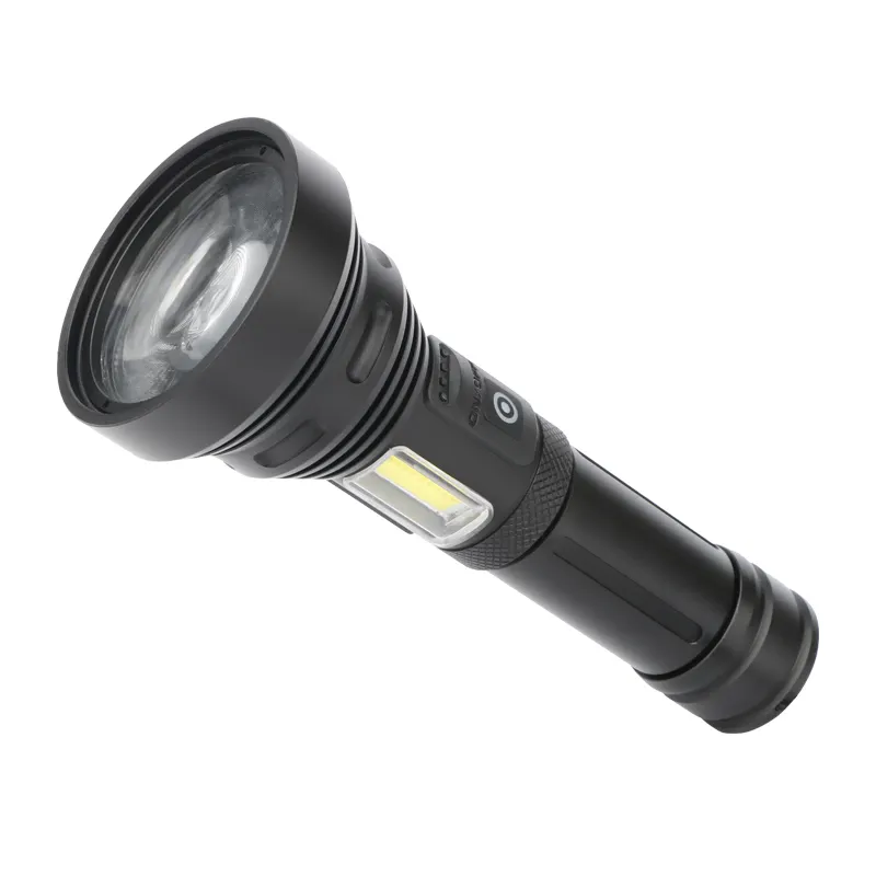 Orlite 2KM Long Distance Lighting Outdoor LED USB Rechargeable Super Bright High Lumen No Zoomable Handheld Tactical Flashlights