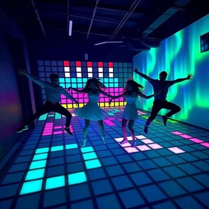 Équipement de <span class=keywords><strong>parc</strong></span> d'attractions intérieur rentable : Jeu de sol LED à pixels pour salle de jeux et centre de divertissement pour enfants - Fabricant - Product Image 3
