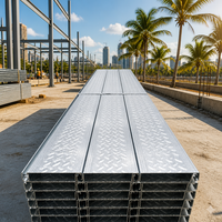 Plancher en acier |   Système de mezzanine non en béton |   Panneaux de support robustes pour la construction de systèmes de rayonnage industriels