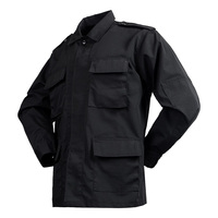 Uniforme tactique BDU de couleur camouflage noir