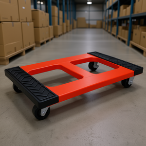 Carrello Poly Mover con Capacità di 1200 Libbre, Strumento di Trasporto ad Alte Prestazioni per Logistica - Product Image 2