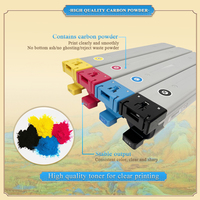 Cartuchos de tóner HP compatibles con HITEK W9190 W9191 W9192 W9193 W9190MC W9191MC W9192MC W9193MC para copiadora MFP E77822 E77825 E77830