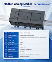 Módulo Modbus para Riel DIN, Recopilación de Datos Multicanal para Sistemas PLC HMI, Suministro Directo de Fábrica, Módulo de Automatización Industrial OEM