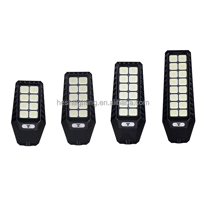50w Powered All in One Solar LED PV Street Light 120° Lighting View 3000-6500K Thin Solar Roadside Light with Radar Sensor