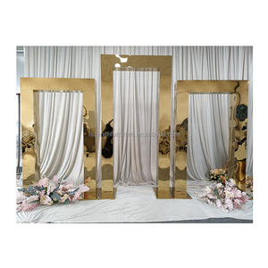 Decoración de entrada de escenario de boda, Led 3D telón de fondo de Metal, camino, túnel, arco, motivo, Luz - Product Image 6