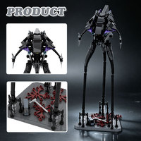 Funbuild - Juego de Bloques de Construcción de Robots Mecánicos de Múltiples Patas, Estilo Extraterrestre, Ciencia Ficción