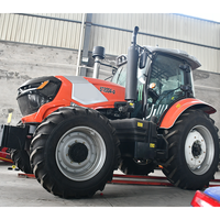 Tracteur agricole 80HP 4x4, tracteur à roues, tracteur compact, mini-tracteur pour travaux agricoles