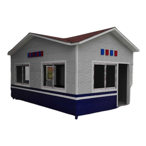 บ้านสำเร็จรูปแบบโมดูลาร์เคลื่อนย้ายได้ สีขาว สำหรับใช้เป็นสำนักงาน ร้านกาแฟ โรงพยาบาล ห้องพักผู้ป่วย พร้อมหน้าต่างใส - Product Image 6