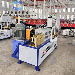 Machine automatique de formage de cerceaux à serrage par selle, contrôlée par PLC, avec pompe moteur et roulement - Product Image 2