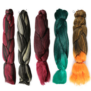 Julianna 399g Cabelo <span class=keywords><strong>Tranca</strong></span> asiento de pelo sintético trenza súper Jumbo 400g - Product Image 1