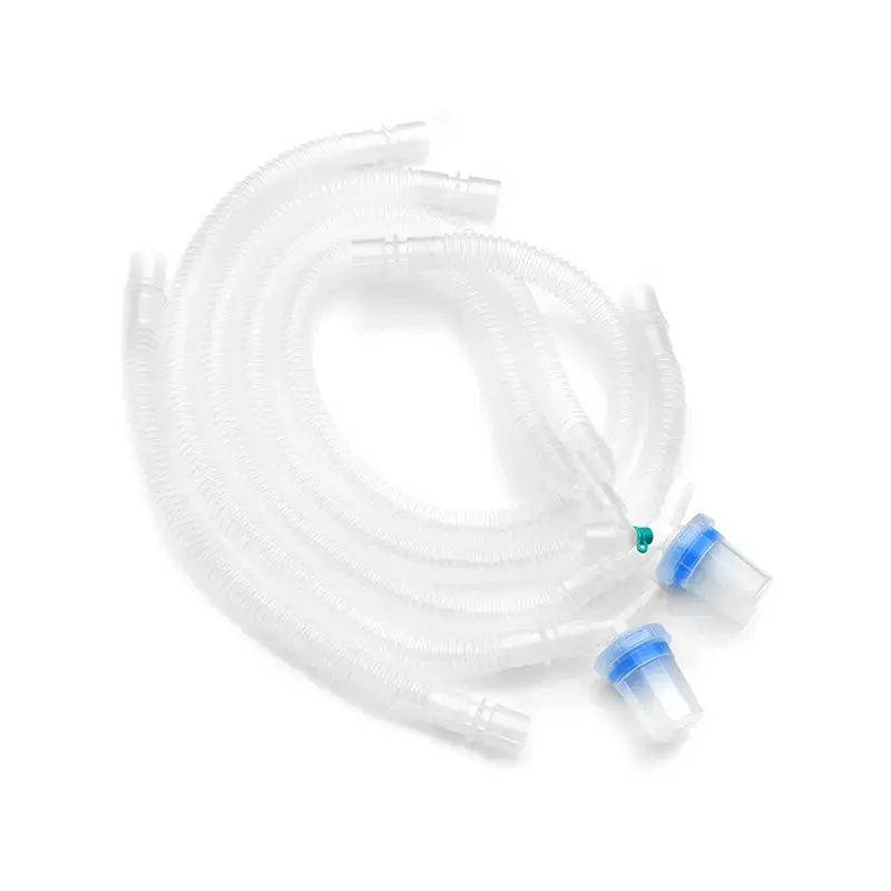 Anesthesia breathing circuit PVC With Single and Double Water Traps