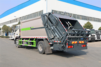 Camion compacteur de déchets Foton 4x2 de haute qualité, 14-18 m³, camion à chargement arrière pour la collecte des déchets sur les chantiers de construction