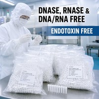 Tube PCR blanc de 0,2 ml (200 µl) à 8 bandes, non stérile, jetable, en plastique, pour la recherche et les tests moléculaires PCR en laboratoire
