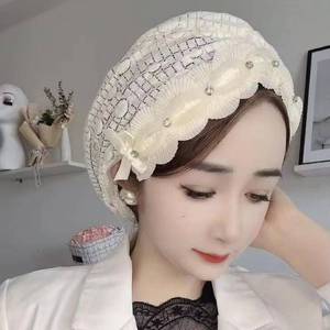 High-quality ethnic cotton Muslim headscarf, comfortable closed headscarf style, elastic <b>hat</b>, suitable <b>for</b> women's fashion - Product Image 1
