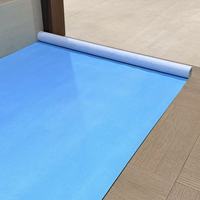 Feutre de protection de sol JSK auto-adhésif, respirant, imperméable et résistant à la peinture pour la protection des salons et des escaliers