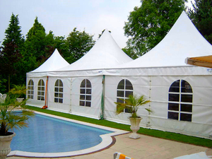Gazebo en aluminium facile à monter, <span class=keywords><strong>pergola</strong></span>, tente, auvent de luxe, tentes pour événements, gazebo à structure en aluminium, imperméable pour l'extérieur - Product Image 6