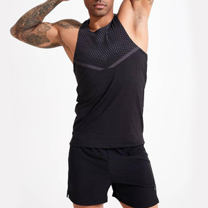 Débardeur de sport pour homme, respirant, à séchage rapide, décontracté pour l'été, pour la salle de sport, la course à pied et l'entraînement - Product Image 2