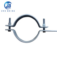 ZhiBoDa Collier de serrage en U galvanisé à chaud de haute qualité, résistant aux vents de 60 m/s et aux charges de neige de 1,4 KN/m², pour systèmes de montage solaire et aquacole